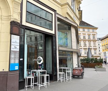Frühstück in der Kaffeefabrik in Wien