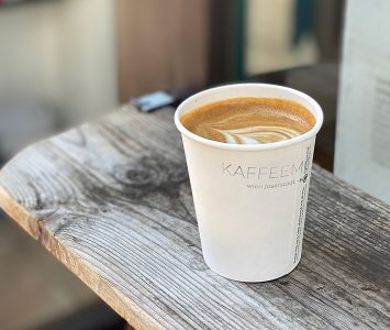 Frühstück im Kaffeemodul in Wien