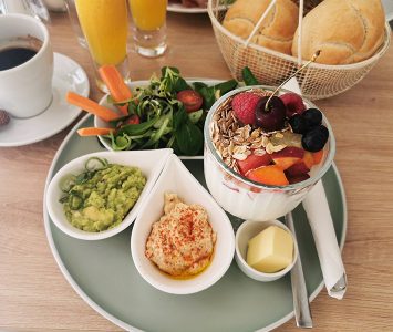 Frühstück im Budapest Bistro in Wien