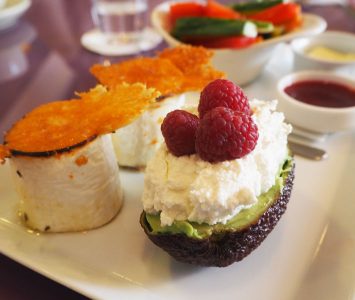 Frühstück im Daniel Moser's Cottage in Wien