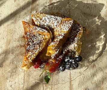 Frühstück im Little Britain in Wien