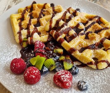 Frühstück im Allergiker Café in Wien