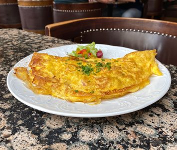 Frühstück im Café Schwarzenberg in Wien