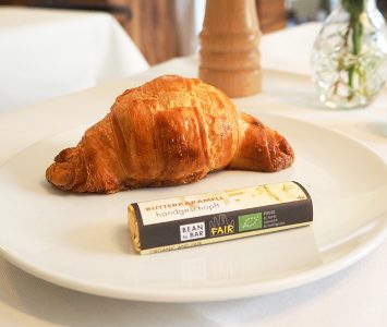 Frühstück in der Floh Gastwirtschaft in Langenlebarn