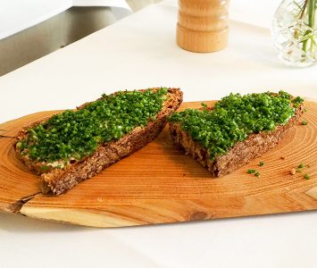 Frühstück in der Floh Gastwirtschaft in Langenlebarn