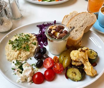 Frühstück im Himmelblau in Wien