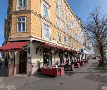 Frühstück im Café Museum in Wien
