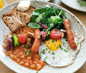 Frühstück im Figar in Wien