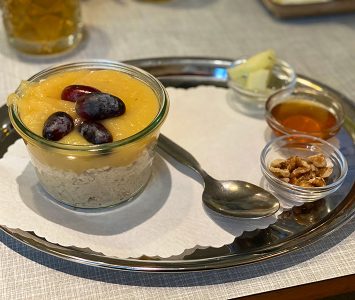 Frühstück in der Vollpension in Wien