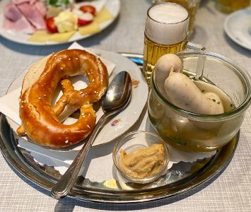 Frühstück in der Vollpension in Wien