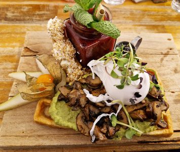 Frühstück im Wirr in Wien