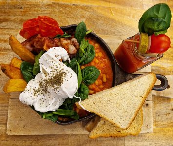 Frühstück im Wirr in Wien