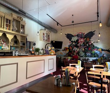 Frühstück im Weltcafé in Wien