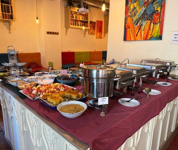 Frühstück im Weltcafé in Wien