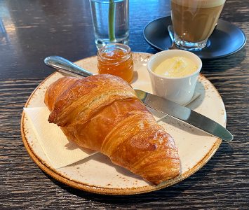 Frühstück im aumann in Wien