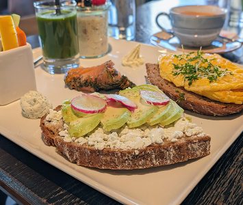 Frühstück im aumann in Wien