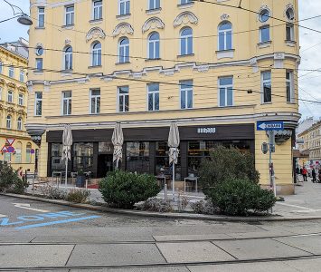 Frühstück im aumann in Wien