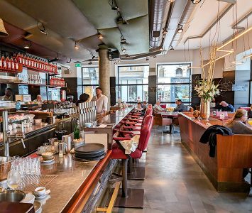 Frühstück im aumann in Wien