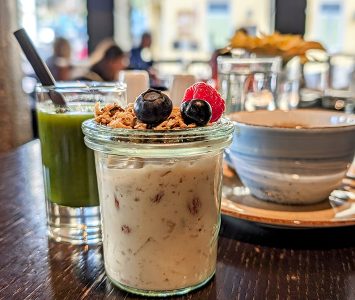 Frühstück im aumann in Wien