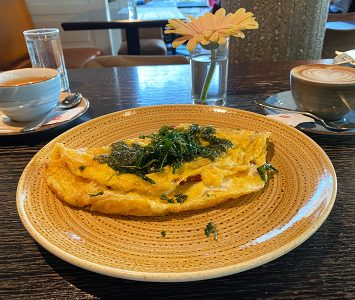 Frühstück im aumann in Wien