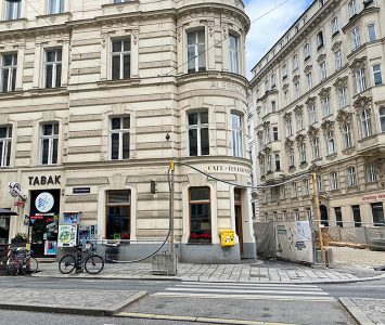 Frühstück im Café Telegraph in Wien