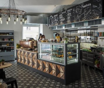 Frühstück im Café Telegraph in Wien