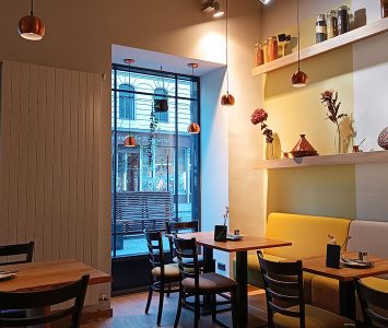 Frühstück im Westpol in Wien