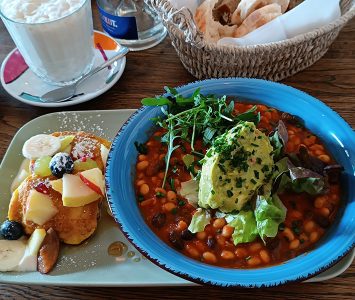 Frühstück im Café Frida in Wien