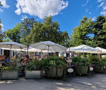 Frühstück in der Meierei Diglas im Türkenschanzpark in Wien