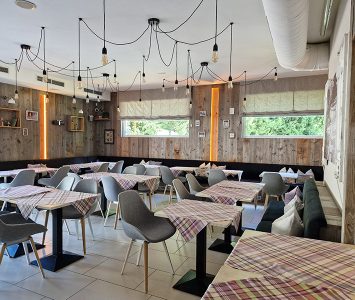 Frühstück in der Meierei Diglas im Türkenschanzpark in Wien