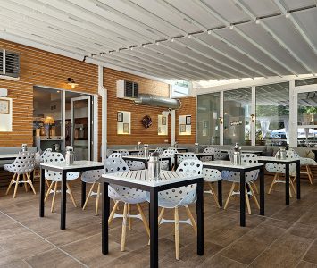 Frühstück in der Meierei Diglas im Türkenschanzpark in Wien