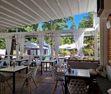 Frühstück in der Meierei Diglas im Türkenschanzpark in Wien