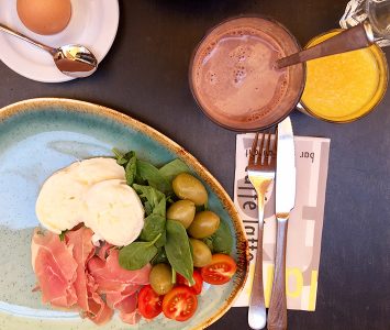 Frühstück im Caffè Latte in Wien