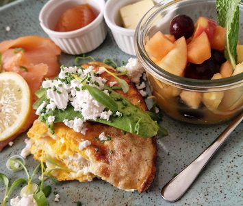 Frühstück im Das Cottage in Wien
