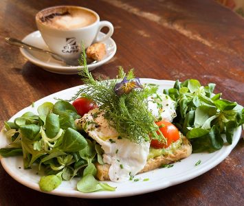 Frühstück im burg.ring1 in Wien