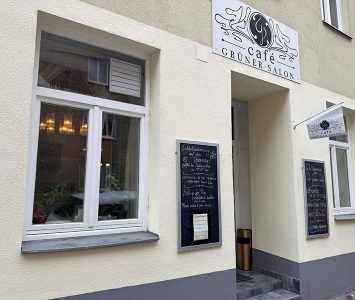 Frühstück im Café Grüner Salon in Wien