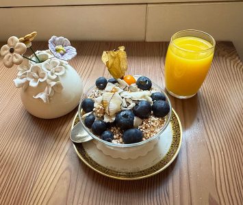 Frühstück im Café Grüner Salon in Wien