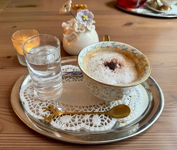 Frühstück im Café Grüner Salon in Wien