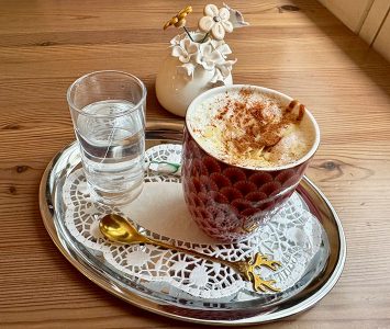 Frühstück im Café Grüner Salon in Wien