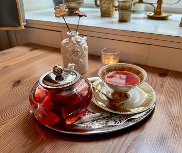 Frühstück im Café Grüner Salon in Wien