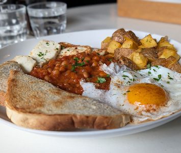 Frühstück im Café Menta in Wien