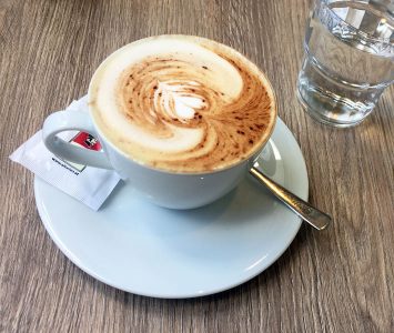 Frühstück im Café Leopold in Wien