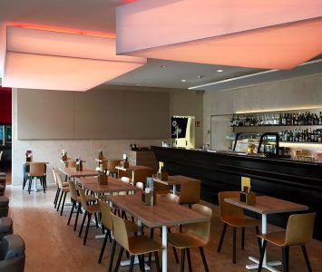 Frühstück im Café Leopold in Wien