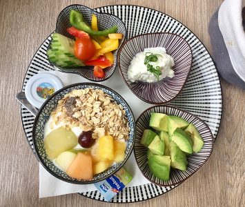 Frühstück im Café Leopold in Wien