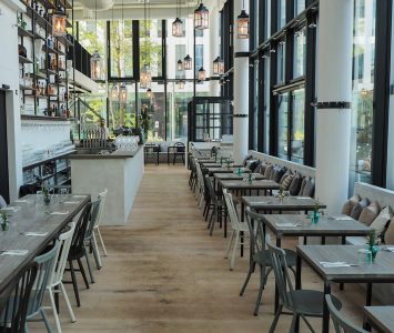 Frühstück im Das Glashaus in Wien