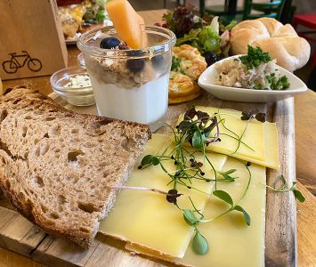 Frühstück im Velobis in Wien