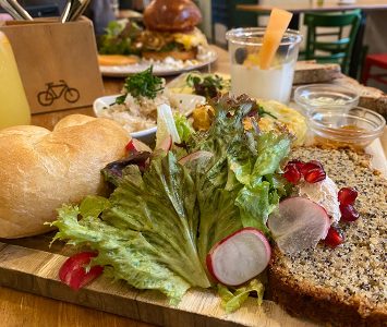 Frühstück im Velobis in Wien
