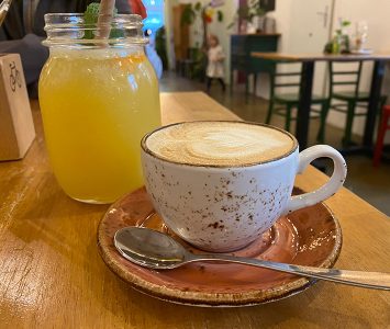 Frühstück im Velobis in Wien