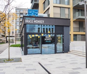 Frühstück im Brass Monkey Laendyard in Wien