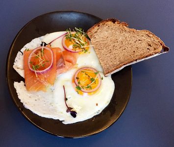 Frühstück im Plain in Wien